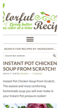 Mobile Screenshot of colorfulrecipes.com